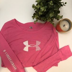 Under Armour Pink long sleeve